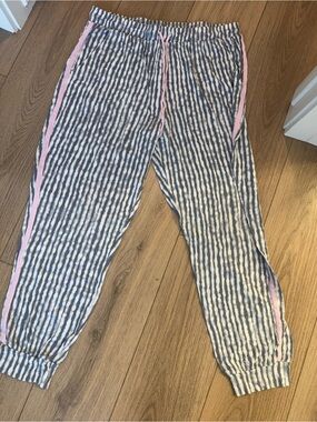 Secret Treasures Gray & Pink Striped Pajama Pants